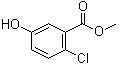 structure of CAS# 247092-10-0, 2-Chloro-5-hydroxybenzoic acid methyl ester