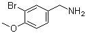 structure of CAS# 247254-47-3, 3-Bromo-4-methoxybenzylamine