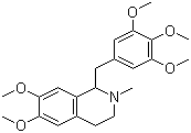 CAS 登录号：24734-71-2, (R)-(+)-5'-甲氧基劳丹素, 1,2,3,4-四氢-6,7-二甲氧基-2-甲基-1-[(3,4,5-三甲氧基苯基)甲基]异喹啉