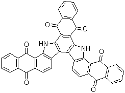 CAS # 2475-33-4, Vat Brown 1, C.I. 70800, Mayvat Brown BR, 16,23-Dihydronaphth[2',3':6,7]indolo[2,3-c]dinaphtho[2,3-a:2'3'-i]carbazole-5,10,15,17,22,24-hexone