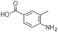 structure of CAS# 2486-70-6, 4-氨基-3-甲基苯甲酸