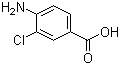 structure of CAS# 2486-71-7, 3-氯-4-氨基苯甲酸