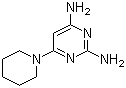 structure of CAS# 24867-26-3, 2,4-Diamino-6-piperidinopyrimidine