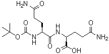 CAS 登录号：250290-76-7, N2-[叔丁氧羰基]-L-谷氨酰胺酰-L-谷氨酰胺