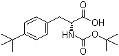 structure of CAS# 250611-12-2, Boc-D-4-tert-Butylphenylalanine