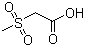 CAS # 2516-97-4, Methanesulfonylacetic acid, 2-(Methylsulfonyl)acetic acid, 2-Methanesulfonylacetic acid, Mesylacetic acid, (Methylsulfonyl)acetic acid