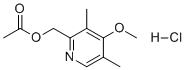 CAS # 2517869-09-7, Omeprazole Impurity 29 HCl, 2-?Pyridinemethanol, 4-?methoxy-?3,?5-?dimethyl-?, 2-?acetate, hydrochloride (1:1)