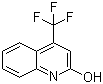 CAS # 25199-84-2, 2-Hydroxy-4-(trifluoromethyl)quinoline, 4-(Trifluoromethyl)quinolin-2-ol, 4-Trifluoromethyl-1H-quinolin-2-one