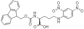 CAS # 252049-04-0, N5-(2,4-Dinitrophenyl)-N2-[(9H-fluoren-9-ylmethoxy)carbonyl]-L-ornithine