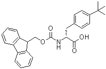 CAS 登录号：252049-14-2, 4-(叔丁基)-N-[芴甲氧羰基]-D-苯丙氨酸