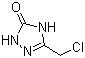 structure of CAS# 252742-72-6, 3-Chloromethyl-1,2,4-triazolin-5-one