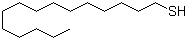 structure of CAS# 25276-70-4, 1-十五烷硫醇