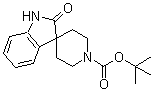 structure of CAS# 252882-60-3, 1,2-二氢-2-氧代螺[3H-吲哚-3,4'-哌啶]-1'-羧酸叔丁酯