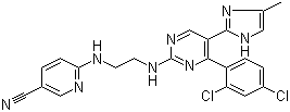 CAS # 252917-06-9, CHIR-99021, GSK-3 Inhibitor XVI, 6-[2-[4-(2,4-Dichlorophenyl)-5-(4-methyl-1H-imidazol-2-yl)pyrimidin-2-ylamino]ethylamino]pyridine-3-carbonitrile
