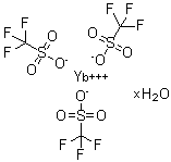 CAS 登录号：252976-51-5, 三氟甲烷磺酸镱水合物