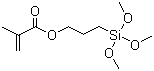 3-Methacryloxypropyltrimethoxysilane molecular structure (CAS 2530-85-0)