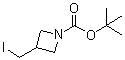 structure of CAS# 253176-94-2, tert-Butyl 3-(iodomethyl)azetidine-1-carboxylate