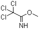 CAS 登录号：2533-69-9, 2,2,2-三氯乙酰亚氨酸甲酯