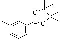 structure of CAS# 253342-48-2, 3-甲基苯硼酸频哪醇酯
