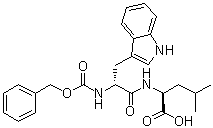 CAS 登录号：253595-70-9, N-苄氧羰基-D-色氨酰-L-亮氨酸