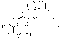 structure of CAS# 253678-67-0, 十一烷基-beta-D-麦芽糖苷