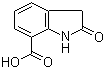 structure of CAS# 25369-43-1, 2-吲哚酮-7-羧酸