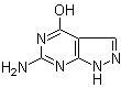 structure of CAS# 2537-04-4, 4-羟基-6-氨基吡唑并[3,4-d]嘧啶