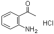 structure of CAS# 25384-14-9, 2'-Aminoacetophenone hydrochloride