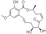structure of CAS# 253863-19-3, (5Z)-7-Oxozeaenol