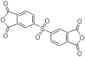 structure of CAS# 2540-99-0, 3,3',4,4'-二苯基砜四羧酸二酸酐