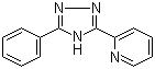 CAS # 25433-29-8, 3-(2-Pyridyl)-5-phenyl-1,2,4-triazole, 2-(5-Phenyl-1H-1,2,4-triazol-3-yl)pyridine