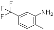 structure of CAS# 25449-96-1, 2-甲基-5-三氟甲基苯胺