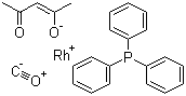structure of CAS# 25470-96-6, 三苯基膦乙酰丙酮羰基铑(I)