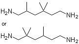 structure of CAS# 25513-64-8, Trimethylhexamethylenediamine