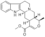 CAS # 25532-45-0, Mayumbine, (+)-19-Epiajmalicine, (+)-19-epi-Ajmalicine, 19-epi-Ajmalicine