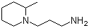 structure of CAS# 25560-00-3, 1-(3-氨基丙基)-2-甲基哌啶