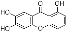 structure of CAS# 25577-04-2, 1,6,7-Trihydroxyxanthone