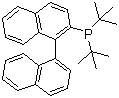 structure of CAS# 255836-67-0, 2-(二叔丁基膦)-1,1'-联萘