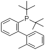 structure of CAS# 255837-19-5, 2-二叔丁基膦基-2'-甲基联苯