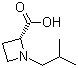 CAS 登录号：255883-26-2, (2R)-1-(2-甲基丙基)-2-氮杂环丁烷羧酸