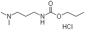 CAS # 25606-41-1, Propamocarb hydrochloride, Propyl [3-(dimethylamino)propyl]carbamate hydrochloride