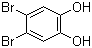 structure of CAS# 2563-26-0, 4,5-Dibromo-1,2-benzenediol