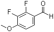 CAS # 256417-11-5, 2,3-Difluoro-4-methoxybenzaldehyde