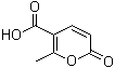 structure of CAS# 25683-10-7, 6-Methyl-2-oxo-2H-pyran-5-carboxylic acid