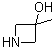 structure of CAS# 256931-54-1, 3-羟基-3-甲基吖丁啶