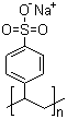 structure of CAS# 25704-18-1, 聚苯乙烯磺酸钠