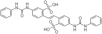 CAS # 25738-35-6, Fluorescent Brightening Agent 30, 2,2'-(1,2-Ethenediyl)bis[5-[[(phenylamino)carbonyl]amino]benzenesulfonic acid