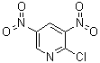 structure of CAS# 2578-45-2, 3,5-二硝基-2-氯吡啶