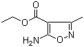 structure of CAS# 25786-72-5, 5-氨基-3-甲基异恶唑-4-甲酸乙酯