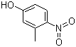 CAS # 2581-34-2, 3-Methyl-4-nitrophenol, 4-Nitro-m-cresol